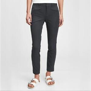 NWT GAP Skinny Ankle Pants Charcoal Heather Gray Stretch Size 6 Casual‎